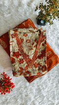 Yufta Aztec Printed 3-Piece Kurta set
