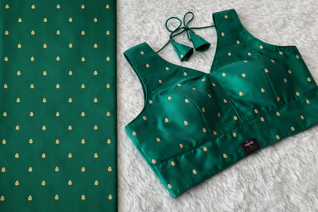Silk-Blend Blouse