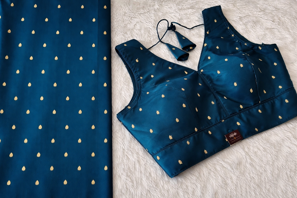 Silk-Blend Blouse