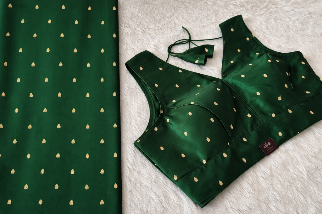 Silk-Blend Blouse