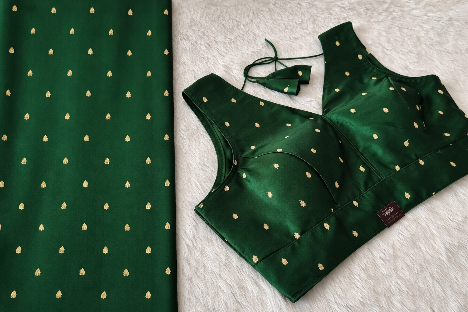 Silk-Blend Blouse