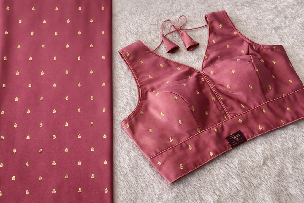 Silk-Blend Blouse