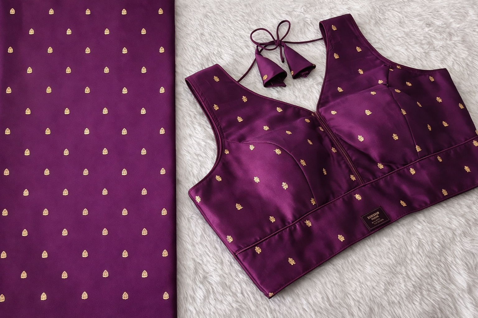 Silk-Blend Blouse