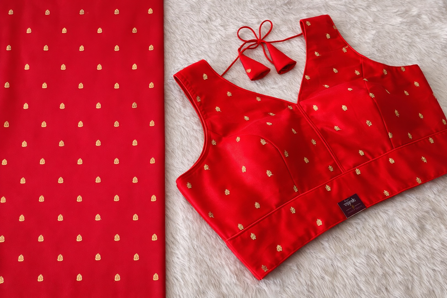 Silk-Blend Blouse